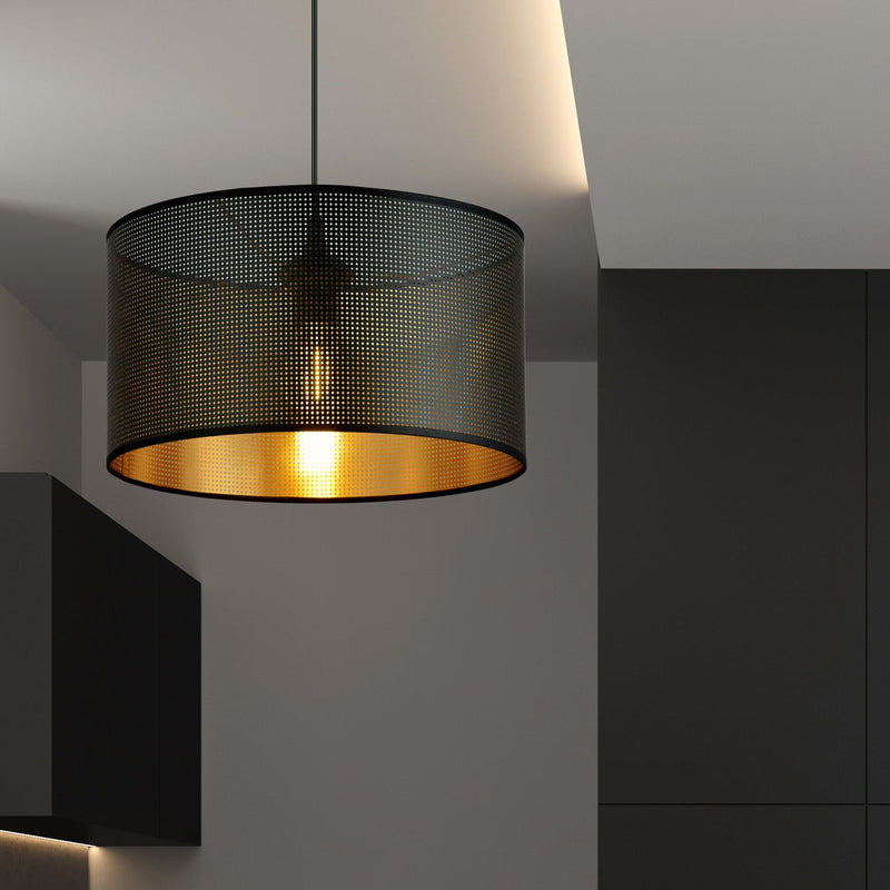 Aston takpendel 35 cm - Svart/Gullfarget-Takpendler-Emibig-1148/1-Lightup.no