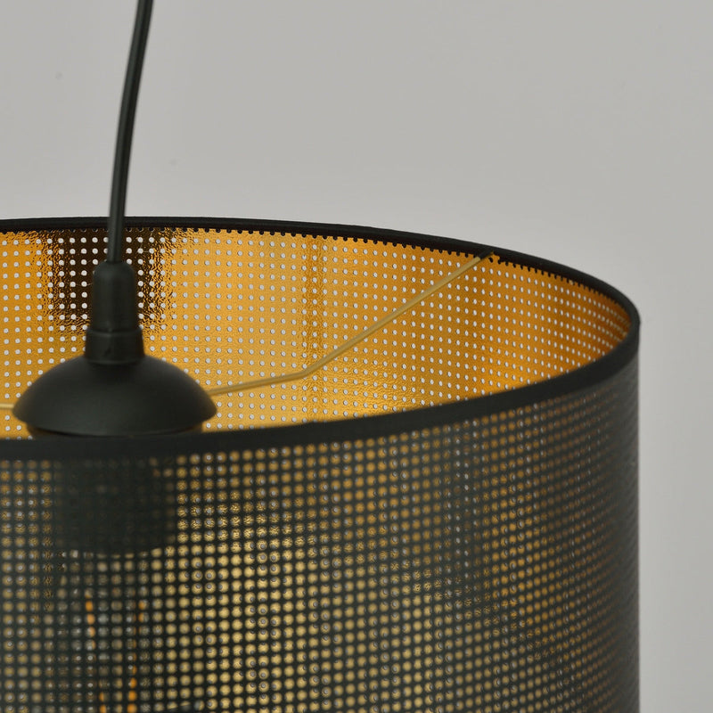Aston takpendel 35 cm - Svart/Gullfarget-Takpendler-Emibig-1148/1-Lightup.no