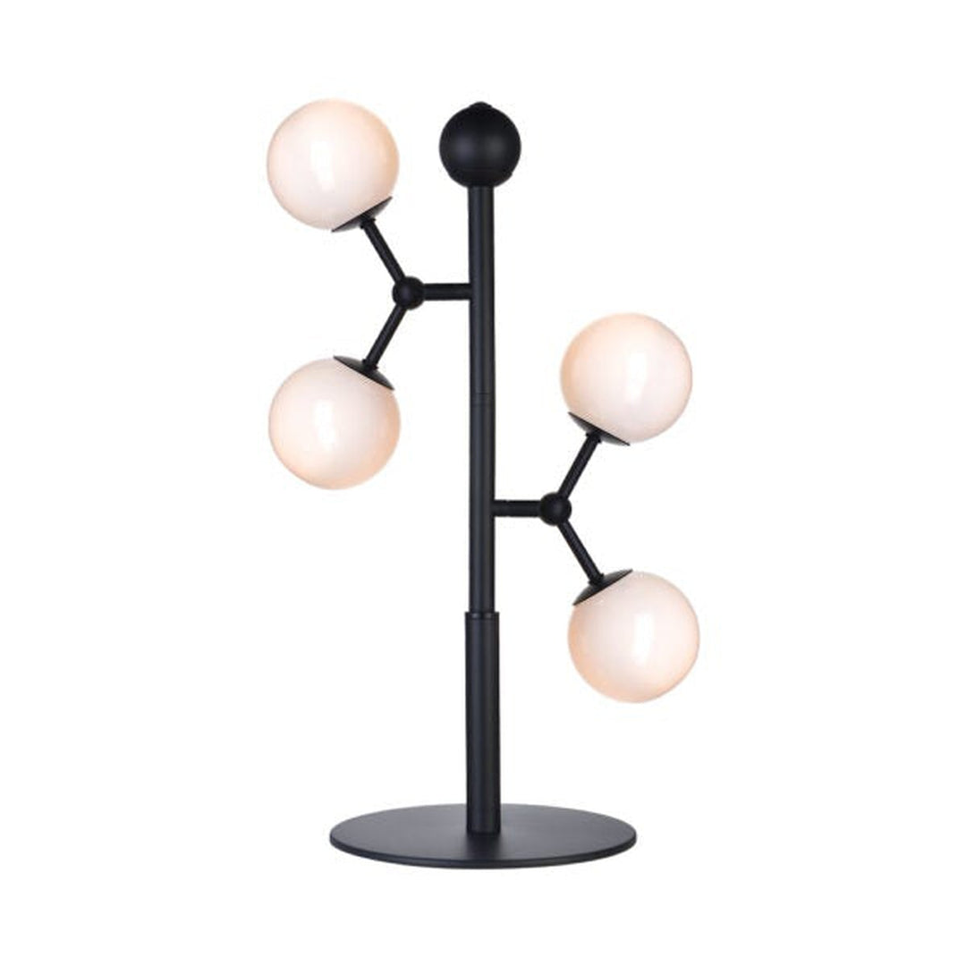 Atom bordlampe - Svart/Hvit-Bordlamper-Halo Designs-5705639740093-Lightup.no