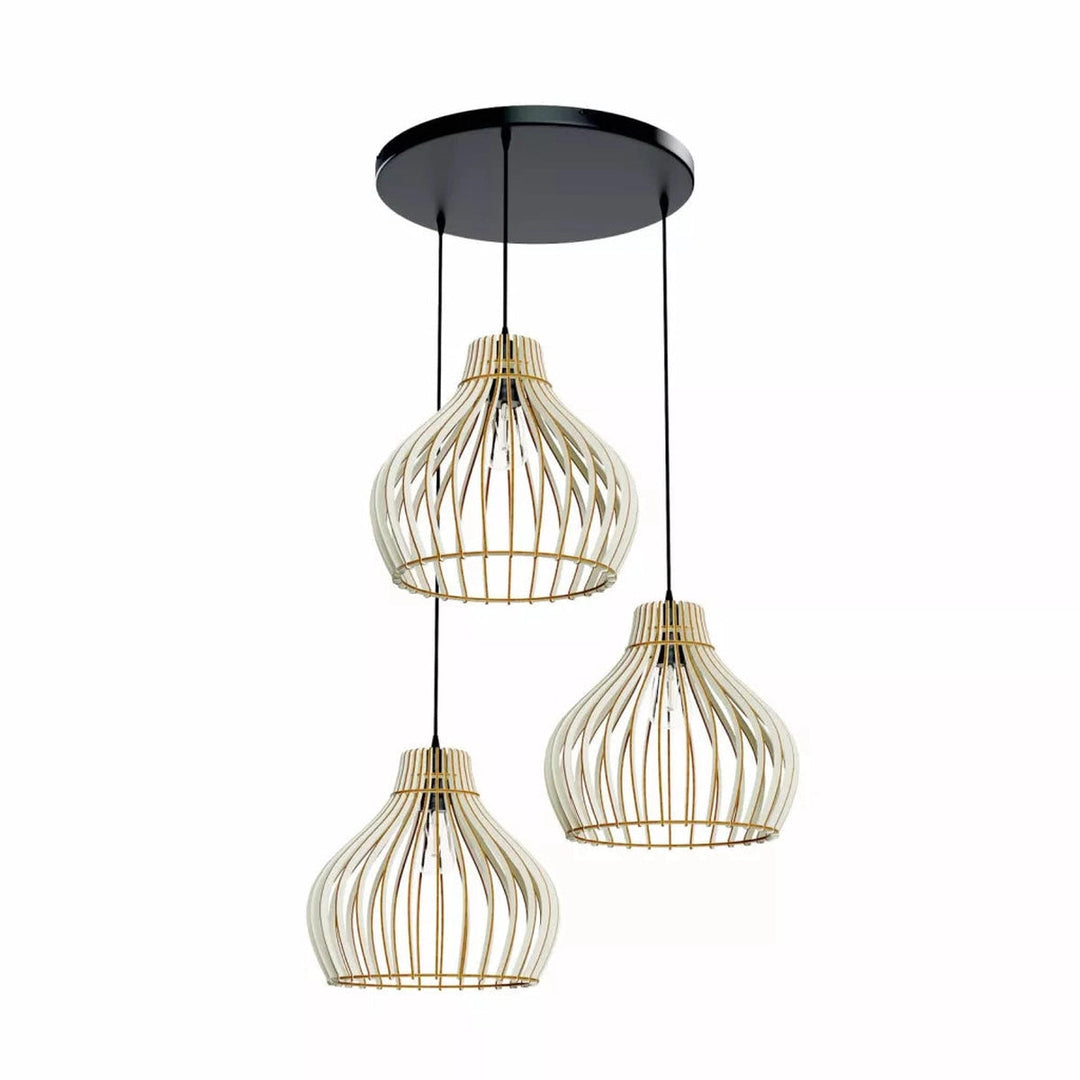Aurora rondel spile takpendel 3 lys - Natur-Takpendler-Temar-Natur-59076236-Lightup.no