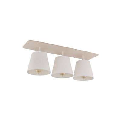 Awinion taklampe 3 lys - Brun/Hvit-Taklamper-Nowodvorski-N-9281-Lightup.no