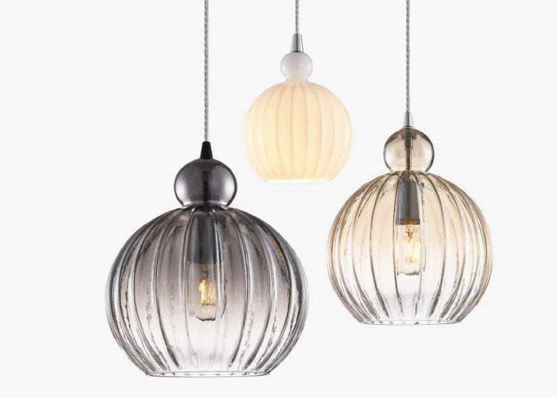 Ball Ball takpendel 15 cm - Smoke-Takpendler-Halo Designs-5705639737246-Lightup.no