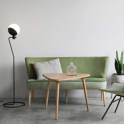 Baluna gulvlampe - Svart/Opal-Gulvlamper-Grupa-LF-BA-F-Lightup.no