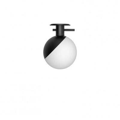 Baluna tak/vegglampe - Svart/Opal-Taklamper-Grupa-LF-BA-CW-Lightup.no