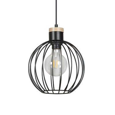 Barbado takpendel 1 lys - Svart/Trefarget-Takpendler-Emibig-754/1-Lightup.no