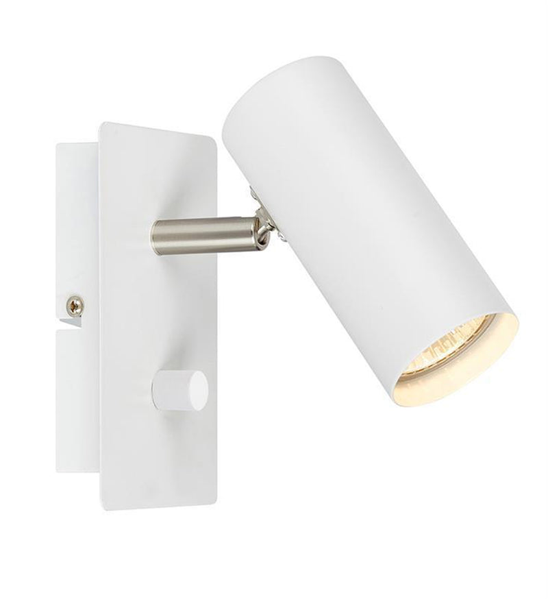 Barcelona vegglampe hvit-Vegglamper-Marksløjd-107346-Lightup.no