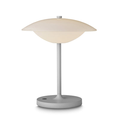 Baroni Move bordlampe oppladbar utendørs IP44 2W - Grå/Hvit-Bordlamper-Halo Designs-5705639800896-Lightup.no