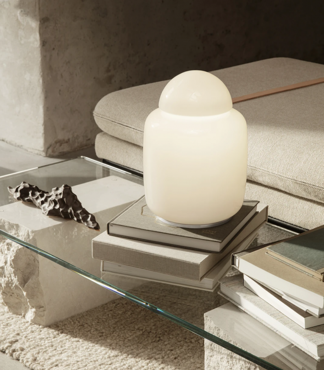 Bell bordlampe - hvit-Bordlamper-Ferm Living-Hvit-Feg__1104263383-Lightup.no