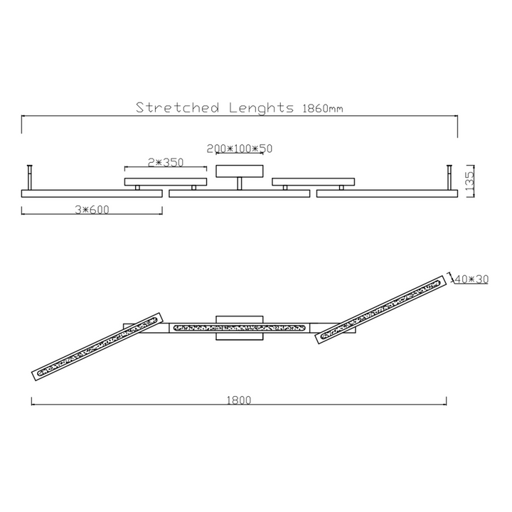 Bellari taklampe - Trefarge-Taklamper-Trio Lighting-Natur-Trl__626410530-Lightup.no