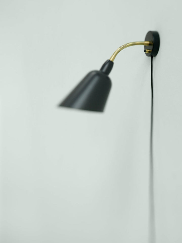 Bellevue Vegglampe - svart/messing-Vegglamper-&Tradition-&Tn__20811394-Lightup.no