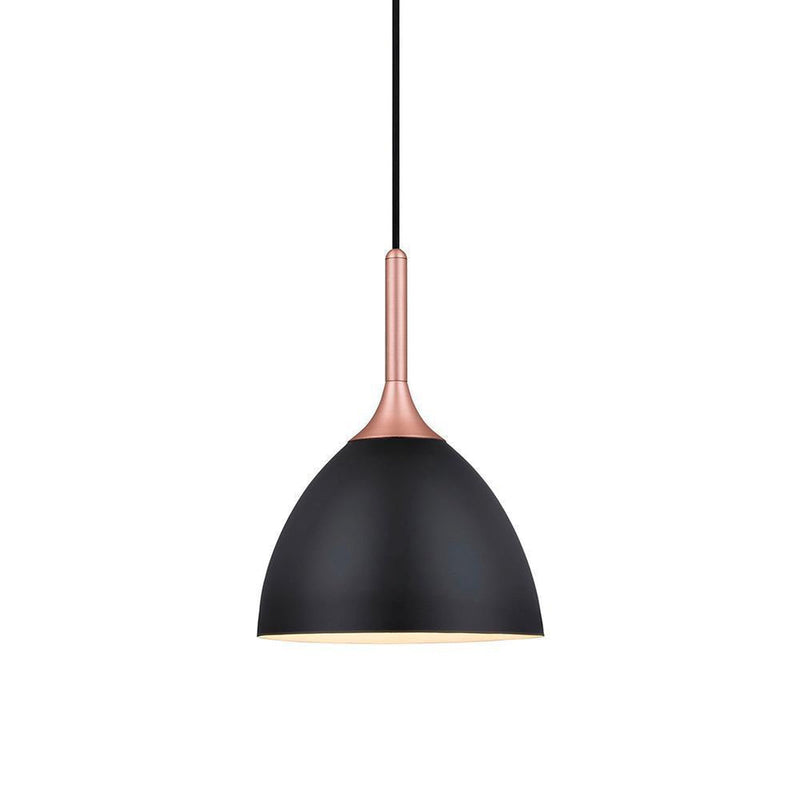 Bellevue takpendel 24 - Svart/kobber-Takpendler-Halo Designs-5705639741724-Lightup.no