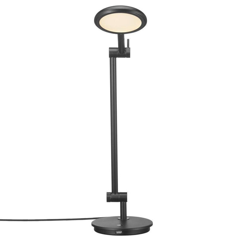 Bend bordlampe 5W dimbar - Svart-Bordlamper-Nordlux-2112765003-Lightup.no
