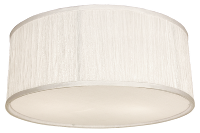Bendir taklampe plissert 38 cm - Hvit-Taklamper-Aneta Lighting-66703-020-Lightup.no