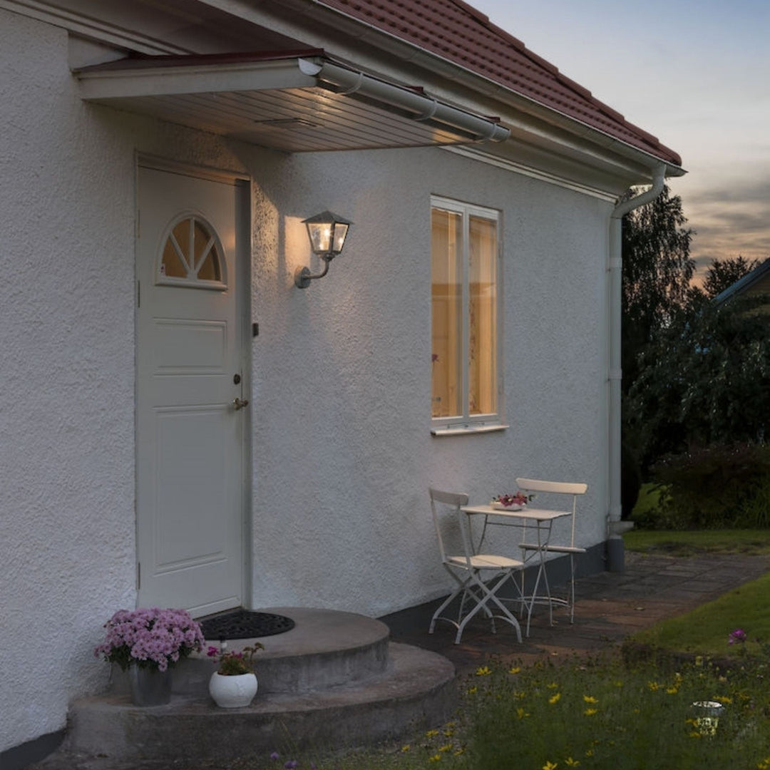 Benu vegglampe opp - Galvanisert-Utebelysning vegg klassisk-Konstsmide-Galvanisert-439-320-Lightup.no
