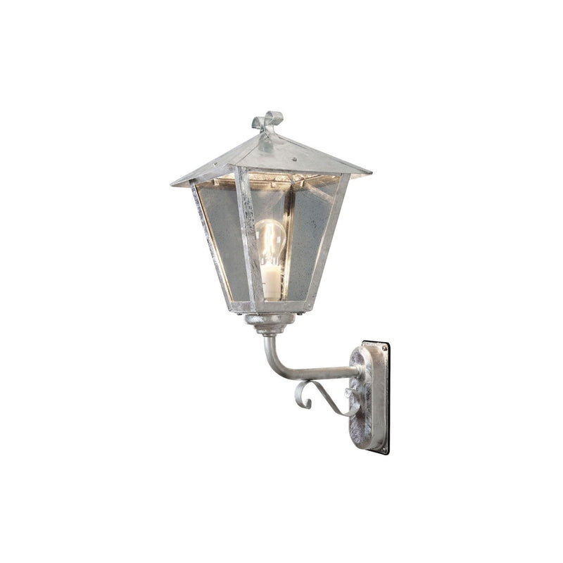 Benu vegglampe opp - galvanisert stål-Utebelysning vegg klassisk-Konstsmide-434-320-Lightup.no