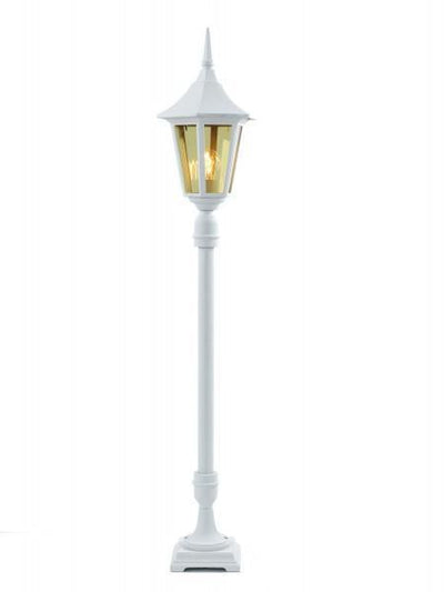 Bergen lav stolpe - Hvit-Utebelysning stolpe-Ms - belysning-3103191077-Lightup.no