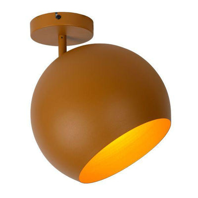 Bink taklampe 25 cm - Brun/Gul-Taklamper-Lucide-LC45150/01/44-Lightup.no