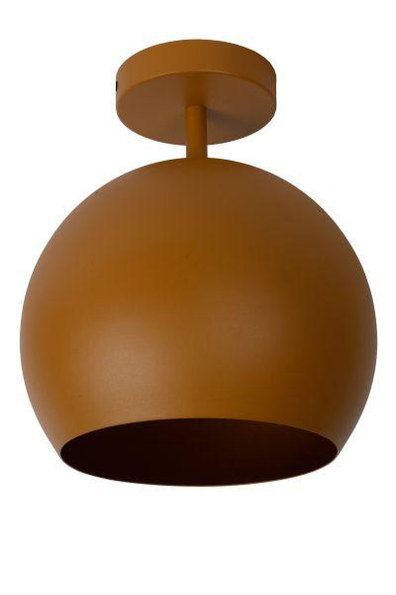 Bink taklampe 25 cm - Brun/Gul-Taklamper-Lucide-LC45150/01/44-Lightup.no