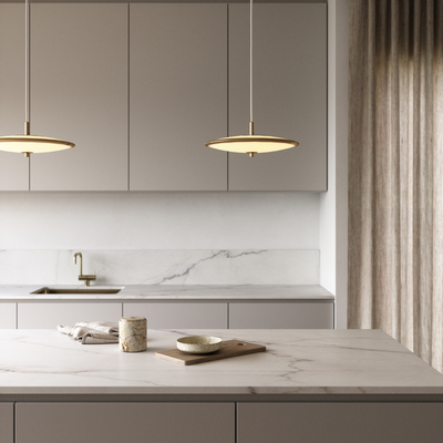 Blanche 32 takpendel 15W dimbar - Messingfarget-Takpendler-DFTP-2120753035-Lightup.no