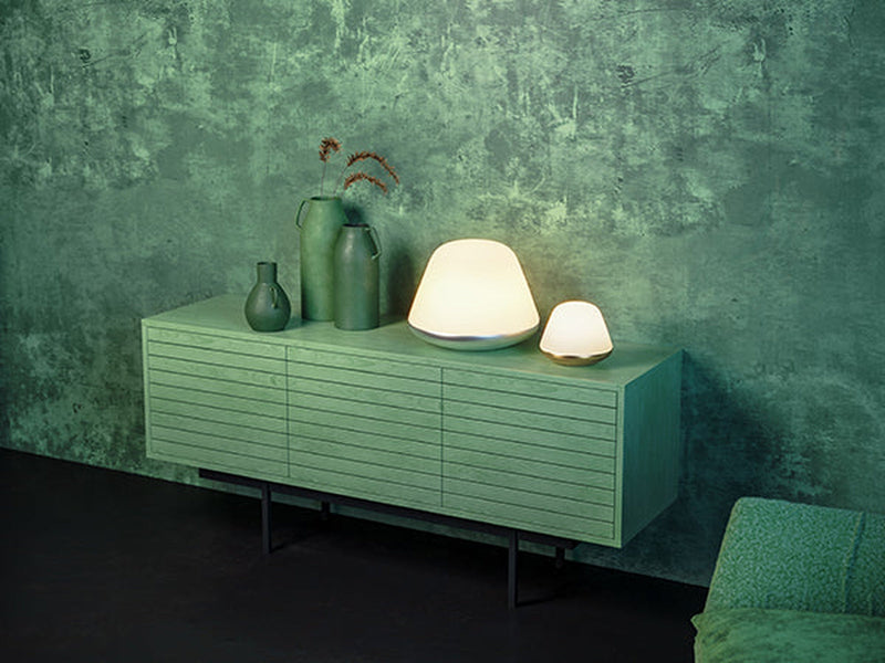 Bloom bordlampe large E27 - Messing/Opal glass-Bordlamper-Herstal-HV462119218-Lightup.no