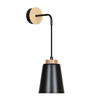 Bolero vegglampe - Svart/Trefarget-Vegglamper-Emibig-442/K1-Lightup.no