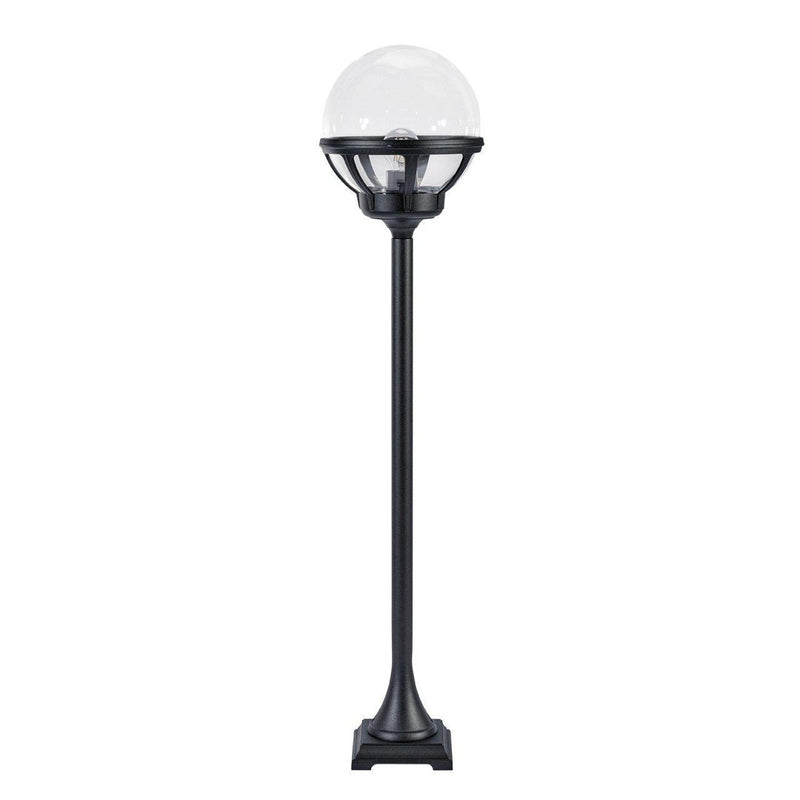 Bologna blomsterstolpe 314 - Svart-Utebelysning stolpe-Norlys-3183024-Lightup.no