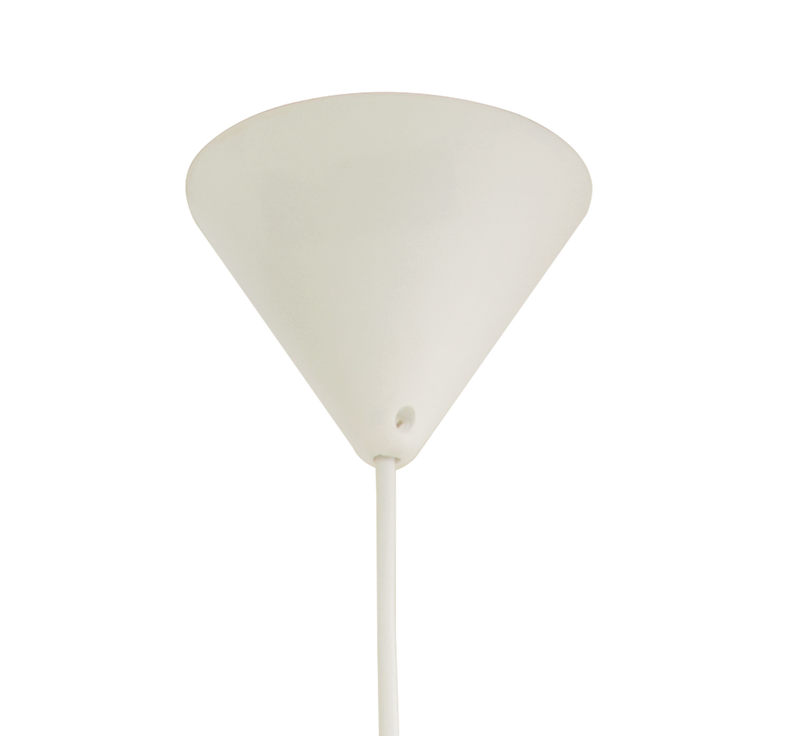 Bow taklampe single - Hvit/Brun-Takpendler-Aneta Lighting-65801-01-Lightup.no