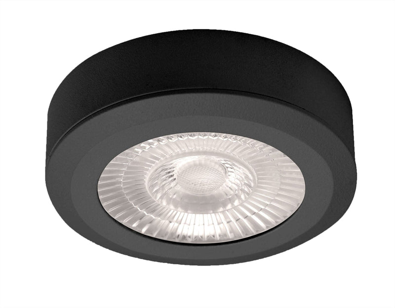 Brandon møbeldownlight 3W dimbar m/driver - Svart-Downlight møbel-NorDesign-190270305+303500004-Lightup.no