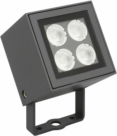 Brick uplight/veggspot utendørs IP65 8W 3000K - Mørk grå-Utebelysning uplight-Malmbergs-9977019-Lightup.no