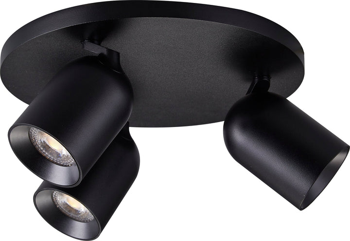 Bullet K3 takspot GU10 - Svart-Taklamper-NorDesign-Svart-775490305-Lightup.no