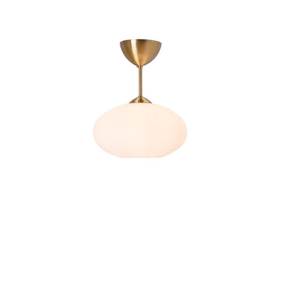 Bullo taklampe - Messing/Opal glass-Taklamper-Belid-223510389-Lightup.no