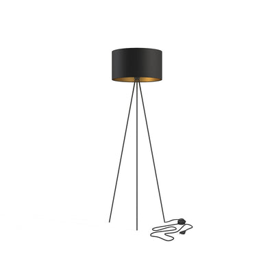 Cadilac gulvlampe - Svart/Gullfarget-Gulvlamper-Nowodvorski-N-7991-Lightup.no