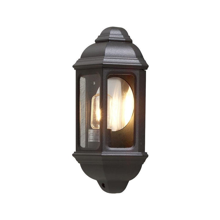 Cagliari vegglampe utendørs IP43 - Svart-Utebelysning vegg veggskjold-Konstsmide-Svart-7011-750-Lightup.no