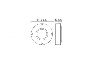 Callisto 4W LED spot, grafitt-Downlight lavtbyggende-Sg Armaturen As-3100129-Lightup.no