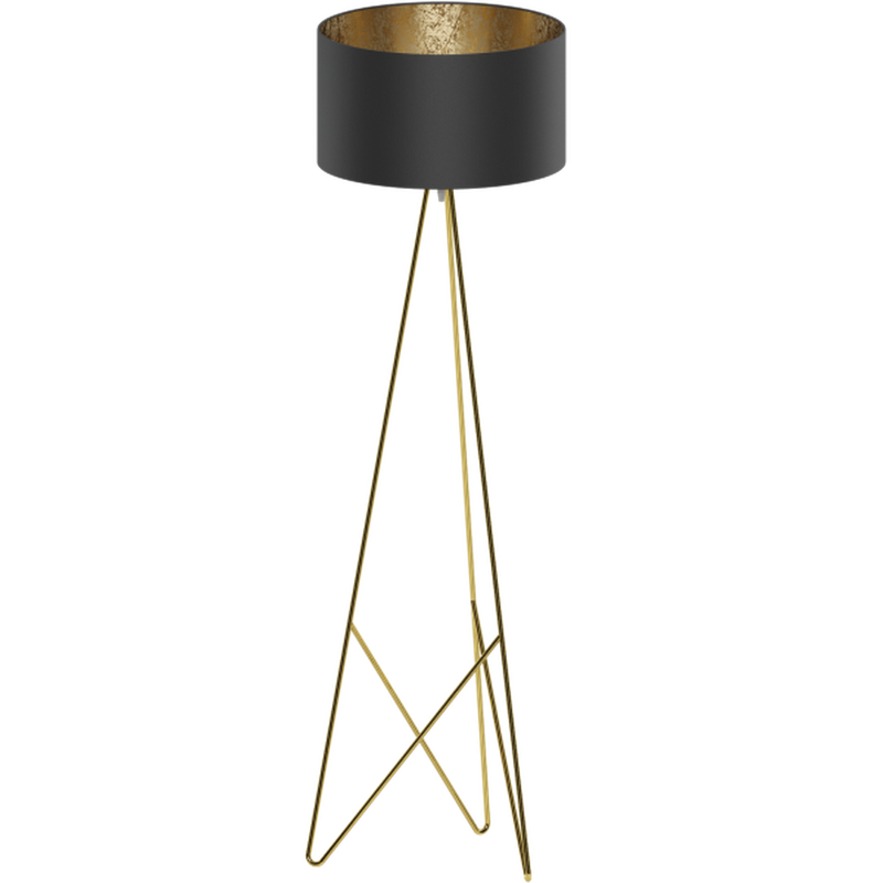 Camporale gulvlampe - Messing-Gulvlamper-Eglo-39231-Lightup.no