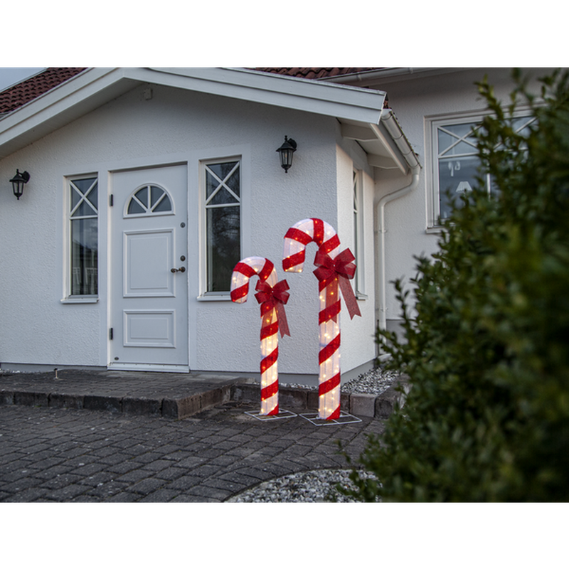 Candycane dekorasjon utendørs 120 cm-Julebelysning dekor og pynt ute-Star Trading-475-24-Lightup.no