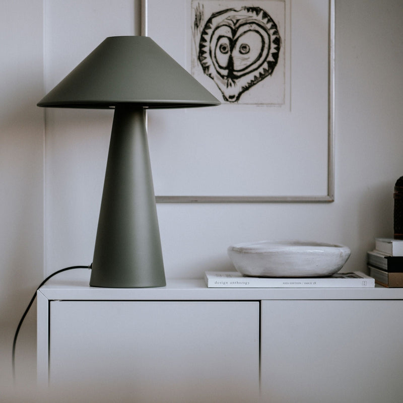 Cannes bordlampe - Grønn-Bordlamper-Globen Lighting-423403-Lightup.no