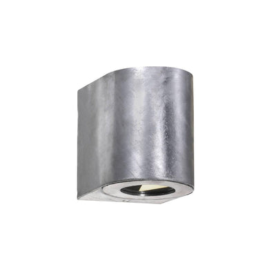 Canto 2x5W LED - galvanisert stål-Utebelysning vegg opp og ned-Nordlux-49701031-Lightup.no
