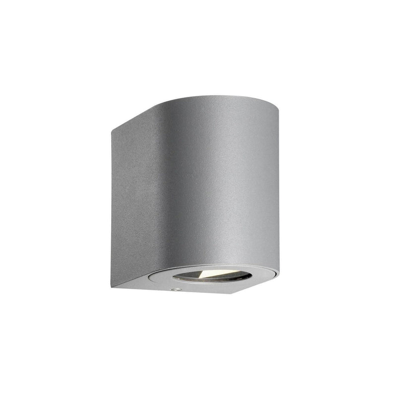 Canto 2x6W LED - grå-Utebelysning vegg opp og ned-Nordlux-49701010-Lightup.no