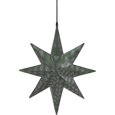 Capella adventsstjerne i metall 50 cm - Grønn-Julebelysning adventstjerne-Pr home of Scandinavia Ab-Prh__3425013-Lightup.no