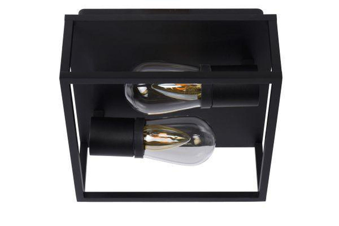 Carlyn taklampe baderom IP54-Taklamper-Lucide-Svart-LC27100/02/30-Lightup.no