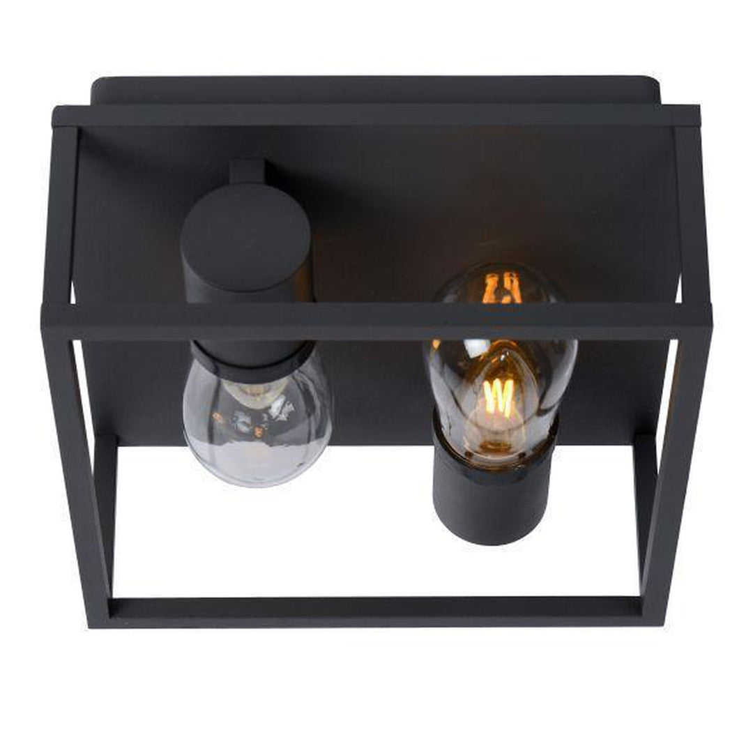 Carlyn taklampe baderom IP54-Taklamper-Lucide-Svart-LC27100/02/30-Lightup.no