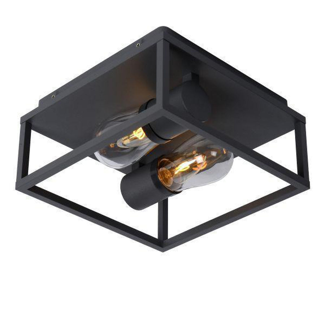 Carlyn taklampe baderom IP54-Taklamper-Lucide-Svart-LC27100/02/30-Lightup.no