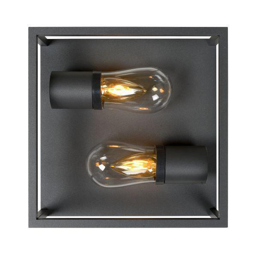 Carlyn taklampe baderom IP54-Taklamper-Lucide-Svart-LC27100/02/30-Lightup.no