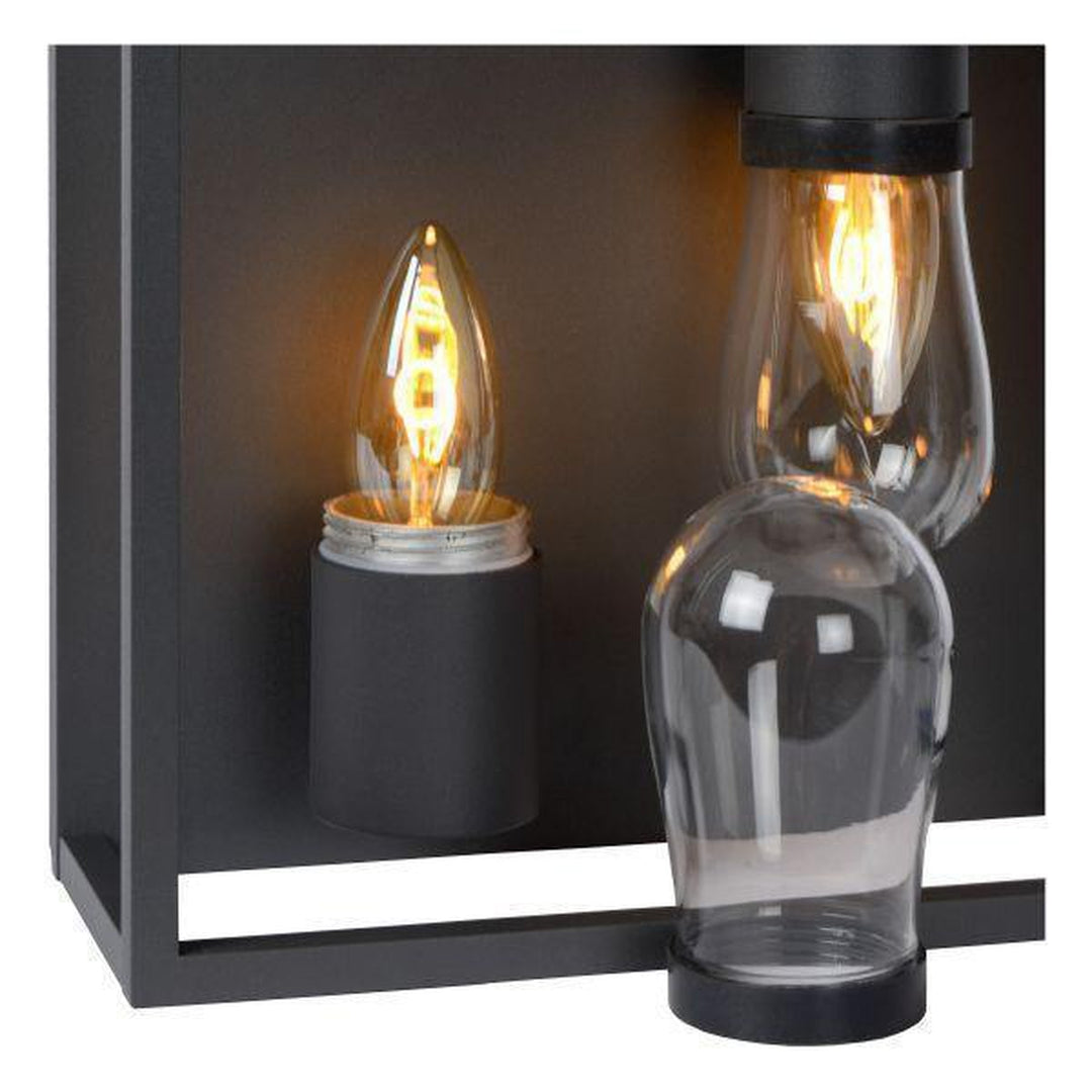 Carlyn taklampe baderom IP54-Taklamper-Lucide-Svart-LC27100/02/30-Lightup.no