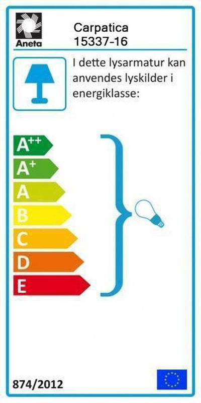 Carpatica takpendel 40 cm - Brun-Takpendler-Aneta Lighting-15337-16-Lightup.no