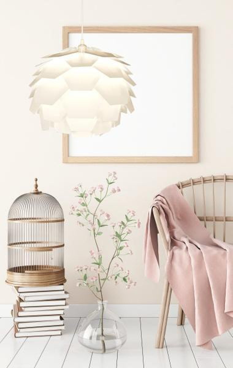 Carpatica takpendel 40 cm - Hvit-Takpendler-Aneta Lighting-15337-01-Lightup.no