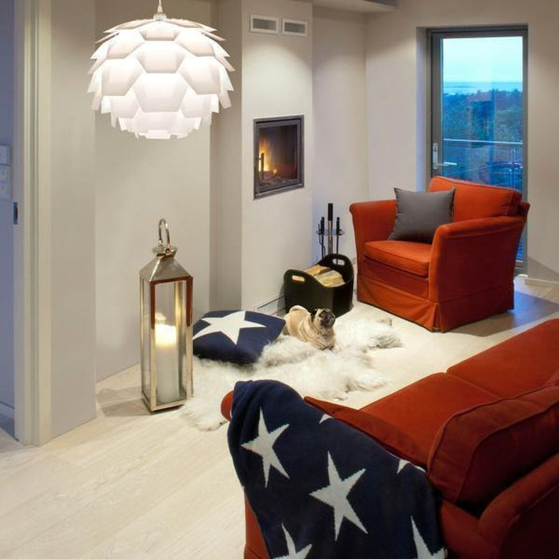 Carpatica takpendel 40 cm - Hvit-Takpendler-Aneta Lighting-15337-01-Lightup.no