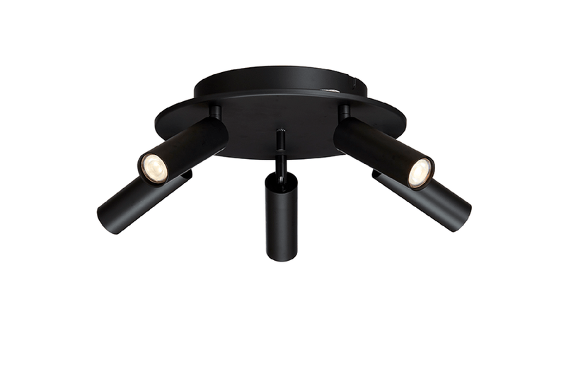 Cato slim 5 spot - Svart-Taklamper-Belid-6901232-Lightup.no