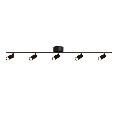 Cato slim skinne 5 spot - Svart-Taklamper-Belid-6899232-Lightup.no